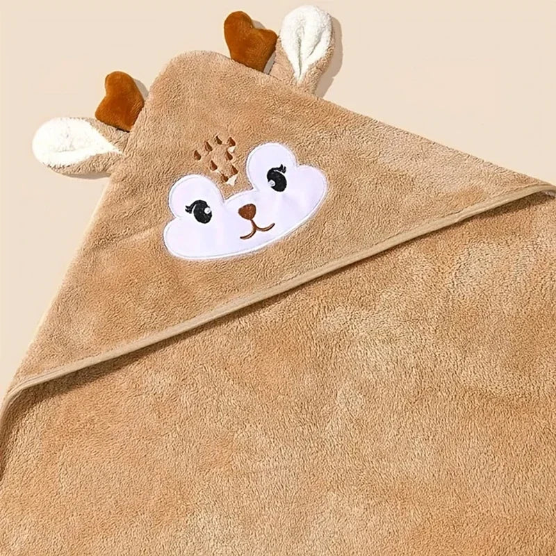 CARTOON BABY BATH TOWEL