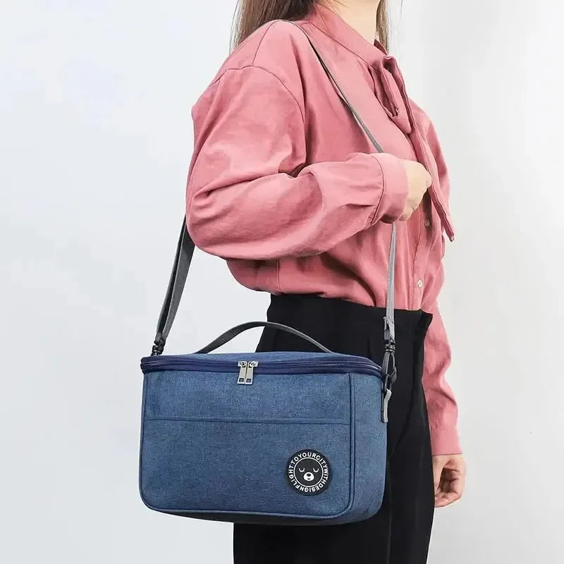 PORTABLE, THERMAL LUNCH BAG