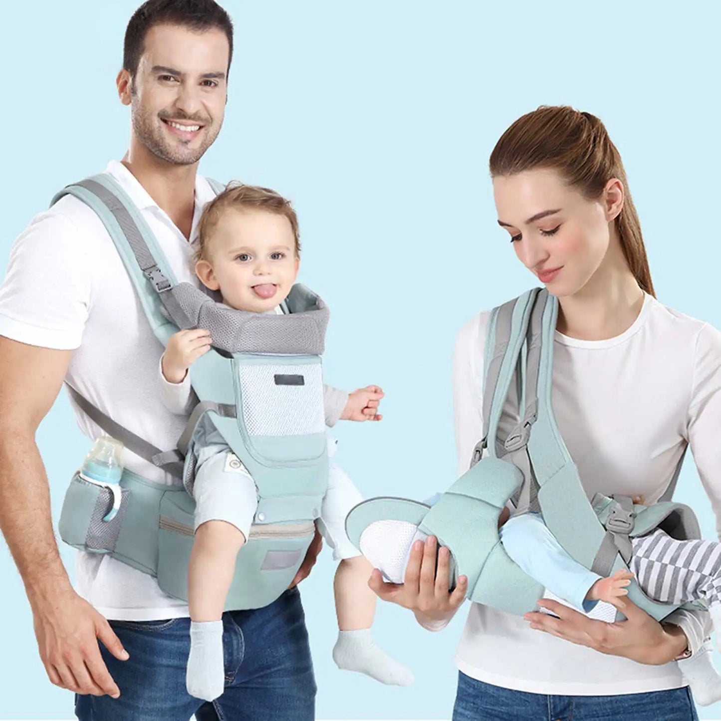 MOCHILA PORTABEBES ERGONOMICA
