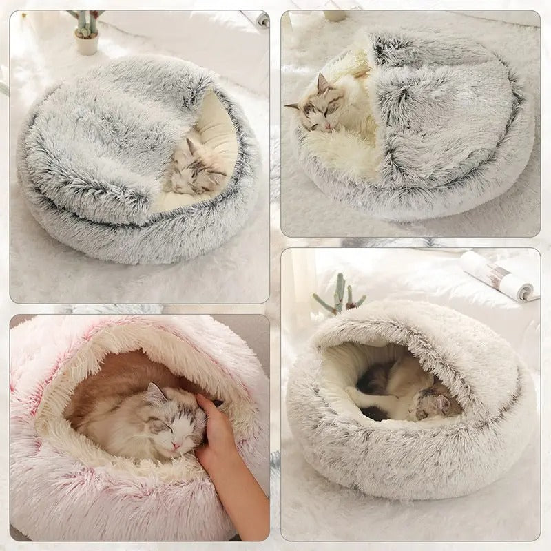 CAMA PERROS Y GATOS ANTIESTRÉS FELPA