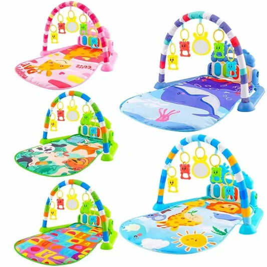 GIMNASIO BEBÉ CON PIANO MUSICAL