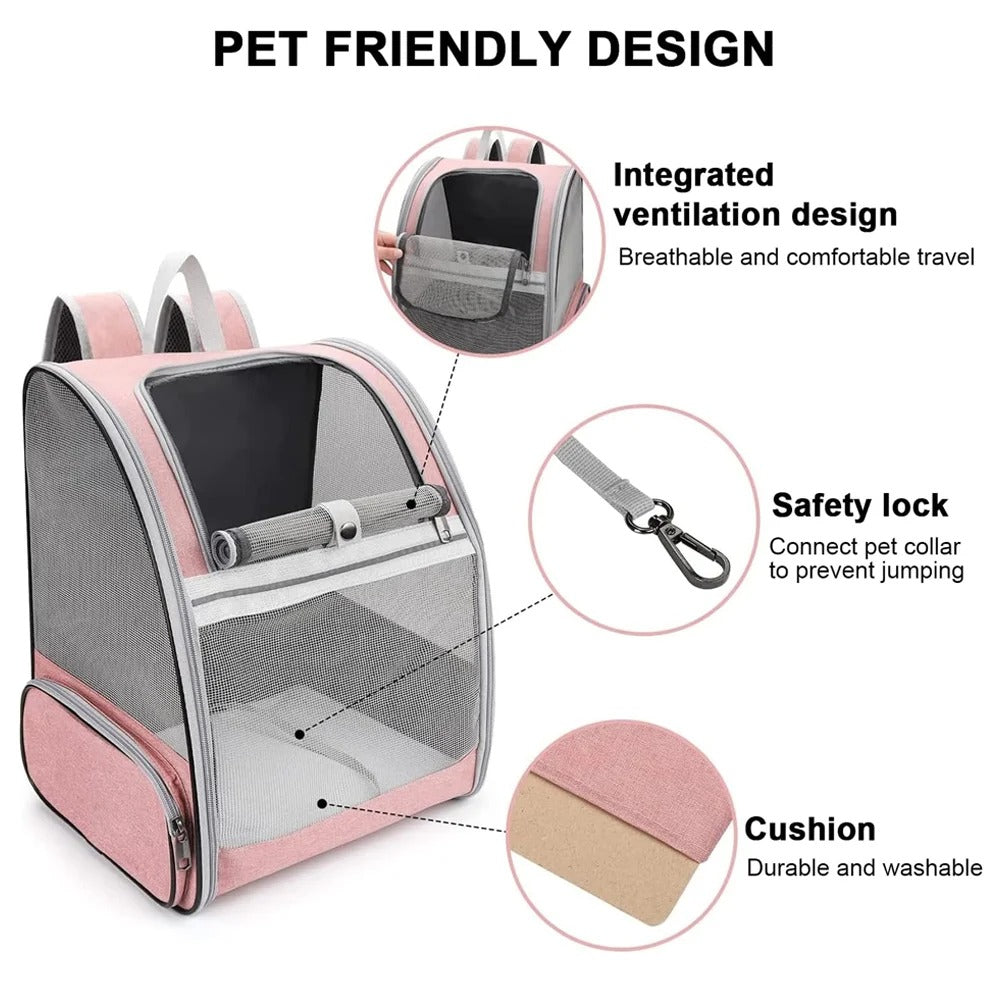 MOCHILA TRANSPORTIN PERROS Y GATOS