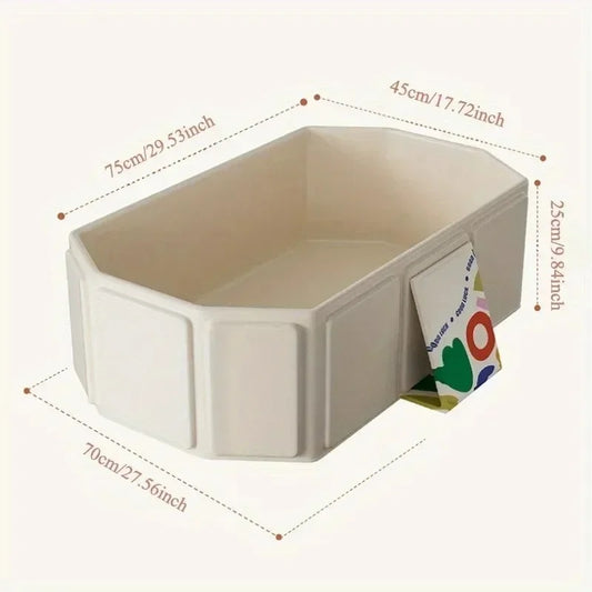 Portable folding bathtub for babies and children up to 3 years old