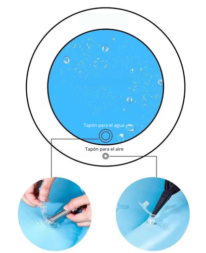 CAMA DE AGUA REFRESCANTE PARA MASCOTAS