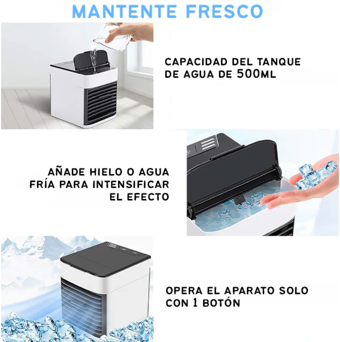 AIRE ACONDICIONADO PORTÁTIL SIN CABLES