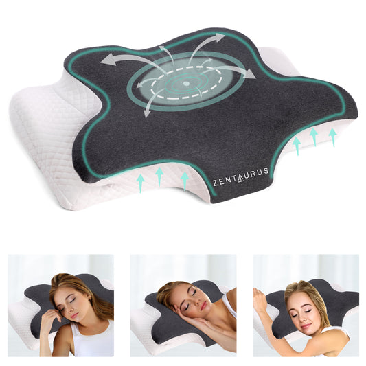 ALMOHADA CERVICAL ORTOPÉDICA - 60x40x12 -