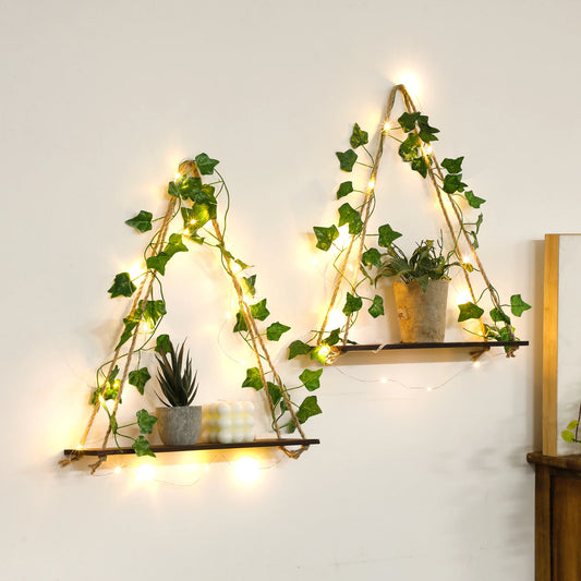 ESTANTE DECORACIÓN CON LUZ LED