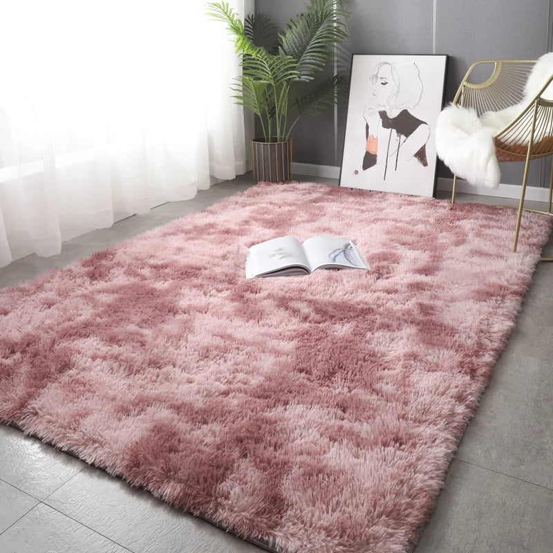 PLUSH CARPET FOR LIVING ROOM