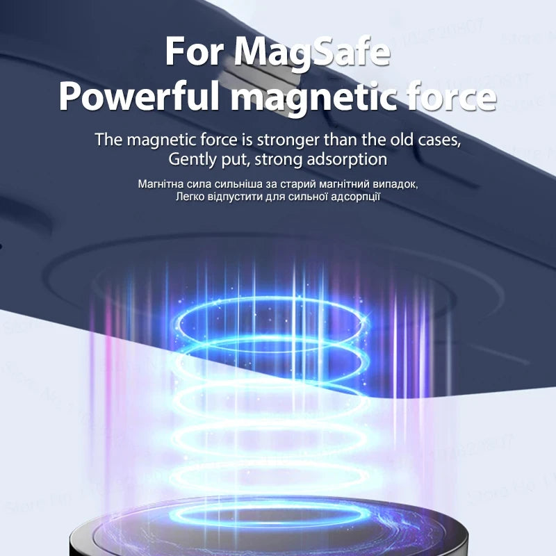 LUXURY CASE MAGSAFE FOR IPHONE 11-12-13