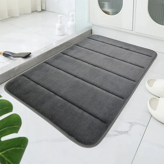 BATHROOM CORAL VELVET MAT