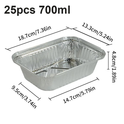 BANDEJAS DE ALUMINIO DESECHABLES