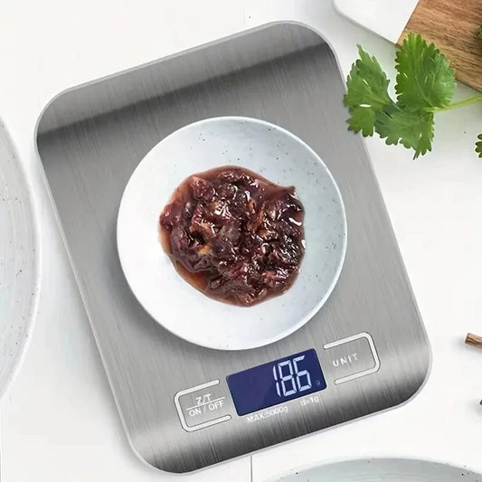 BÁSCULA DE COCINA DIGITAL 10kg/1g