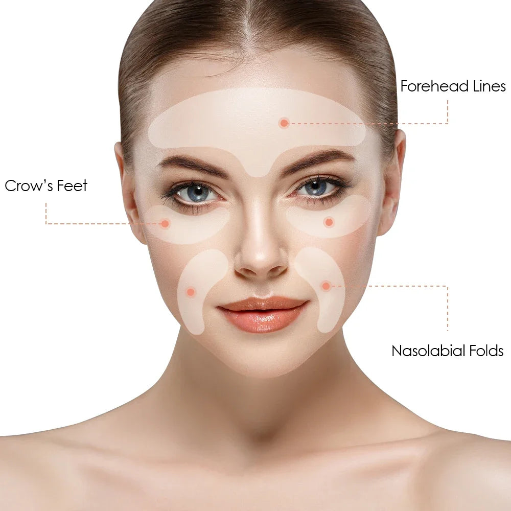 5Pcs REUSABLE SILICONE PATCHES ANTI RIMPEI PADS