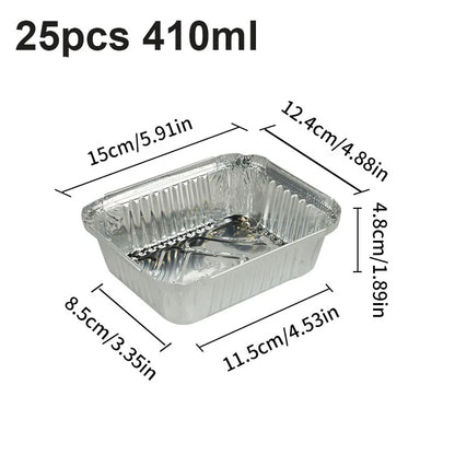 BANDEJAS DE ALUMINIO DESECHABLES