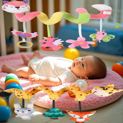 ESPIRAL DE PELUCHE COLGANTE