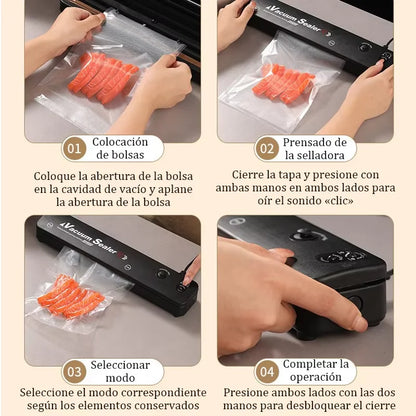 ENVASADORA AL VACÍO 220V / 90W