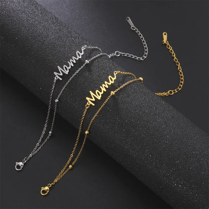 PULSERA CON NOMBRE MAMÁ