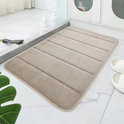 BATHROOM CORAL VELVET MAT