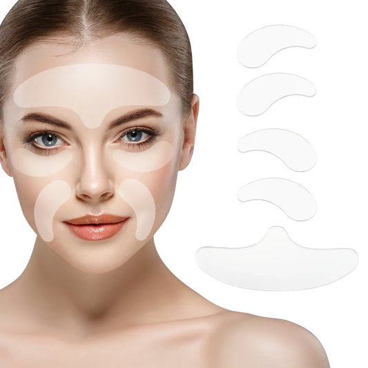 5Pcs REUSABLE SILICONE PATCHES ANTI RIMPEI PADS