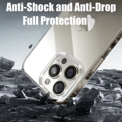 LUXURY TRANSPARENT IPHONE CASE