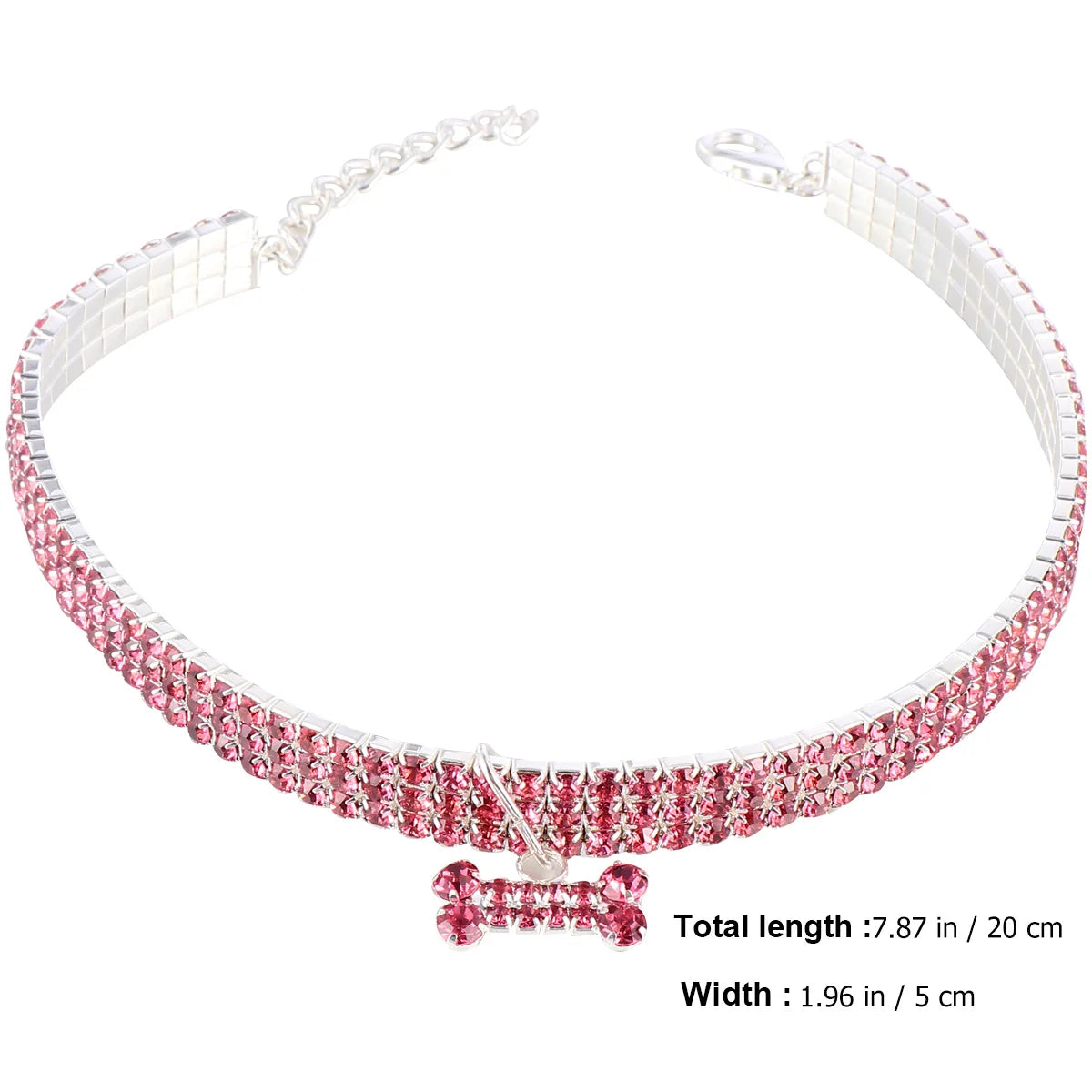 RHINESTONE PET COLAR CHAIN
