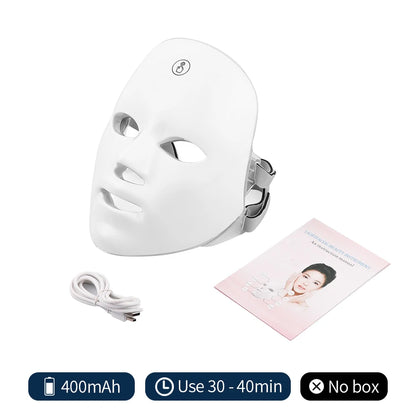 RECHARGABLE FACIAL BEAUTY LED MASK