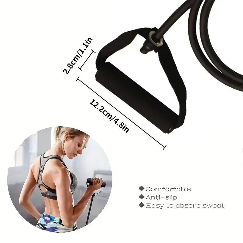 RESISTANCE BANDS WITH HANDLES