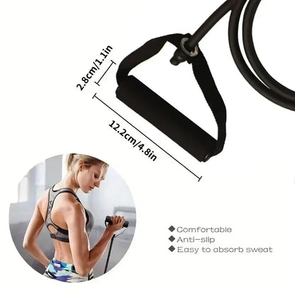 RESISTANCE BANDS WITH HANDLES