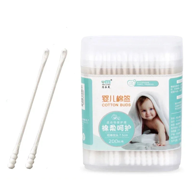 200pcs CLEANING COTTON SWABS