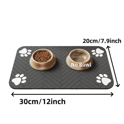 TAPETE ABSORBENTE PARA COMIDA DE MASCOTAS