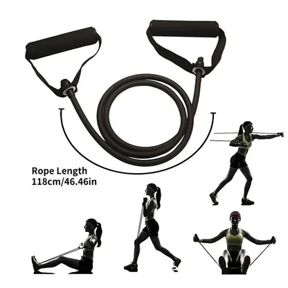 RESISTANCE BANDS WITH HANDLES