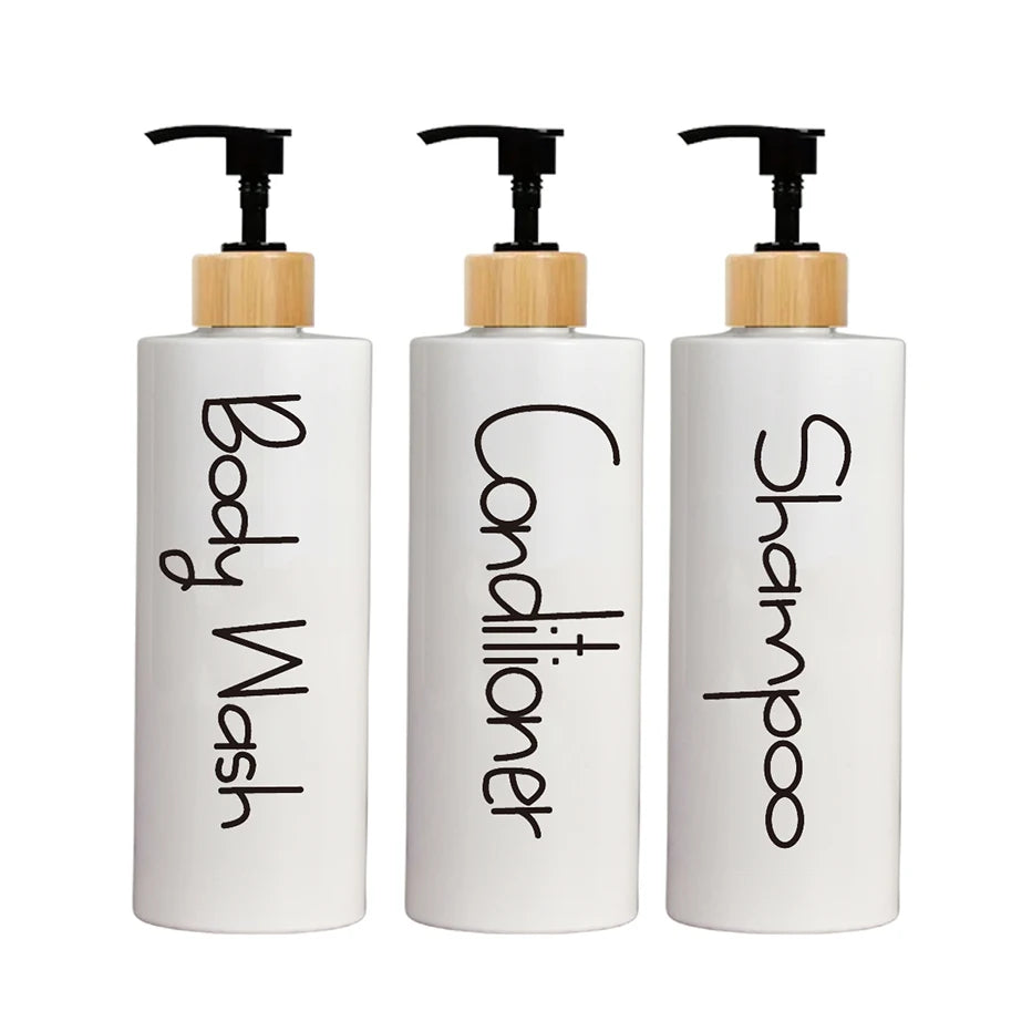 3PCS BATHROOM SOAP DISPENSER
