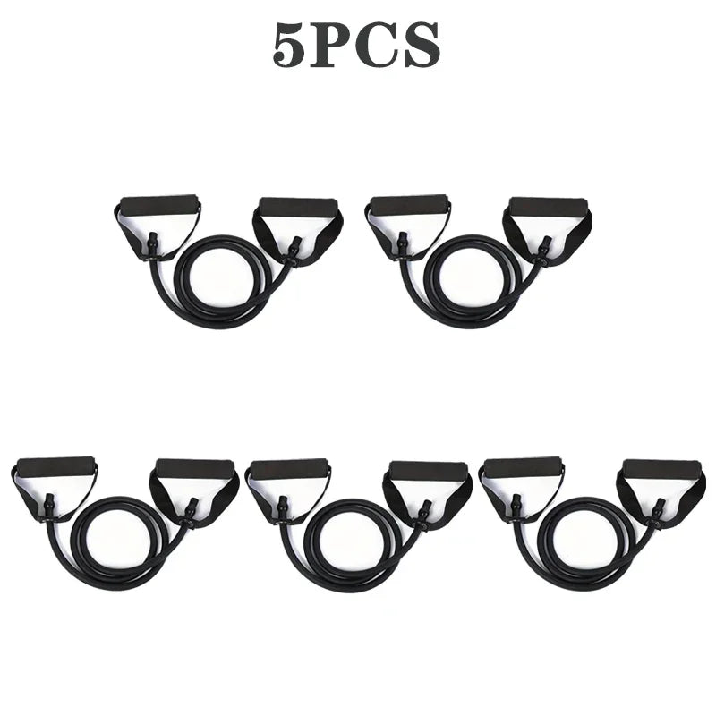 RESISTANCE BANDS WITH HANDLES