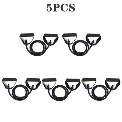 RESISTANCE BANDS WITH HANDLES