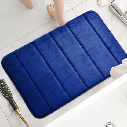 BATHROOM CORAL VELVET MAT