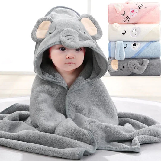 CARTOON BABY BATH TOWELS