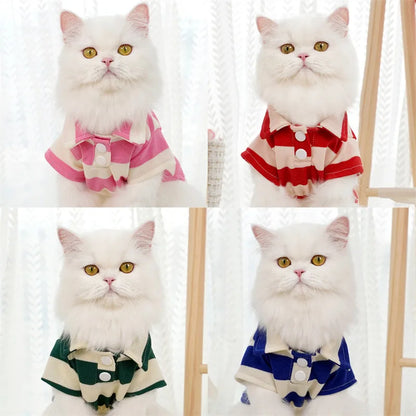 SUMMER POLO SHIRT FOR DOGS & CATS