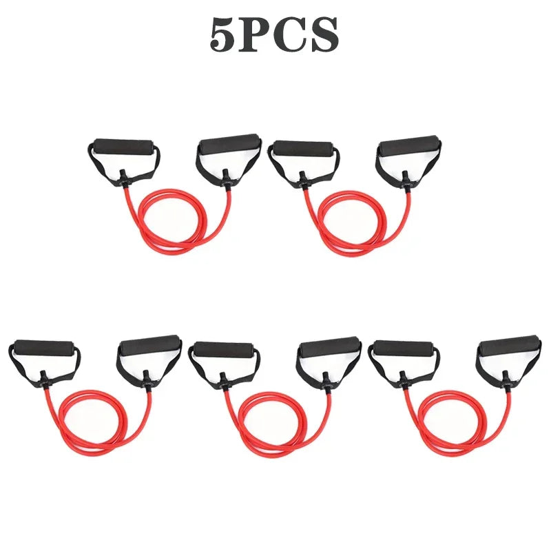 RESISTANCE BANDS WITH HANDLES