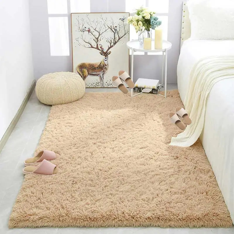 PLUSH CARPET FOR LIVING ROOM