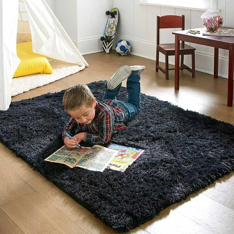 PLUSH CARPET FOR LIVING ROOM