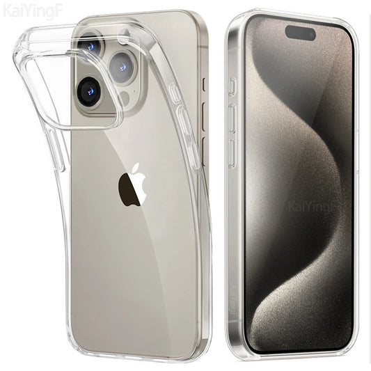 LUXURY TRANSPARENT IPHONE CASE