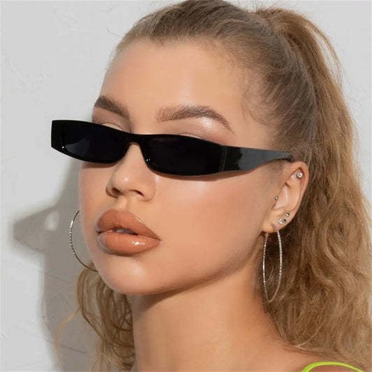 RECTANGLE RETRO SUNGLASSES FOR WOMEN