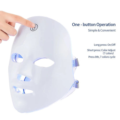 RECHARGABLE FACIAL BEAUTY LED MASK