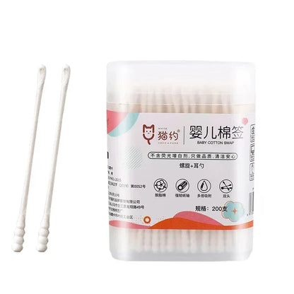 200pcs CLEANING COTTON SWABS