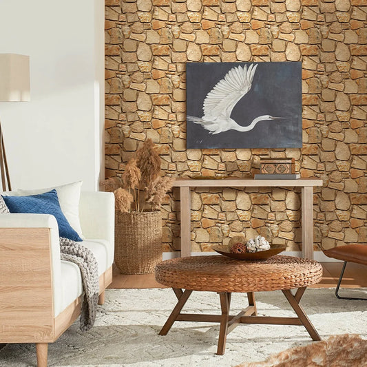 VINILO DE PARED 3D EFECTO PIEDRA