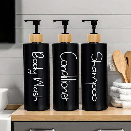 3PCS BATHROOM SOAP DISPENSER