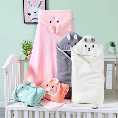 CARTOON BABY BATH TOWELS