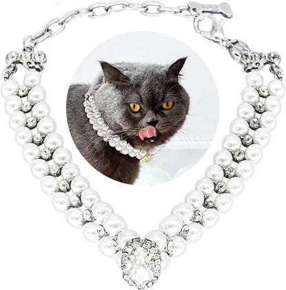 LUXURY RHINESTONE PUPPY COLLAR