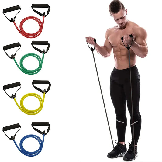 RESISTANCE BANDS WITH HANDLES