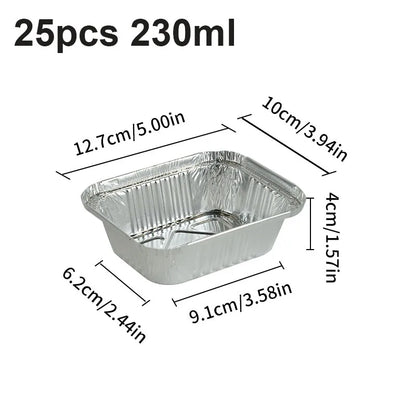 BANDEJAS DE ALUMINIO DESECHABLES